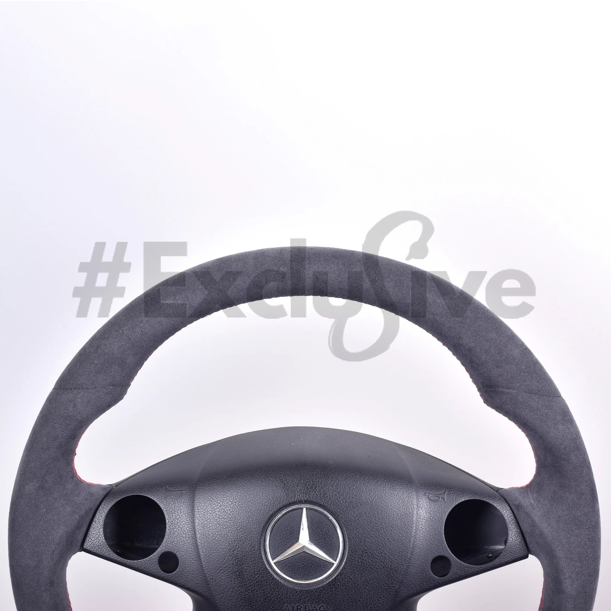 Custom Steering Wheel for 2008-2011 Mercedes-Benz C / CLS / E / GLK / SL / SLK (Non-AMG) view 3