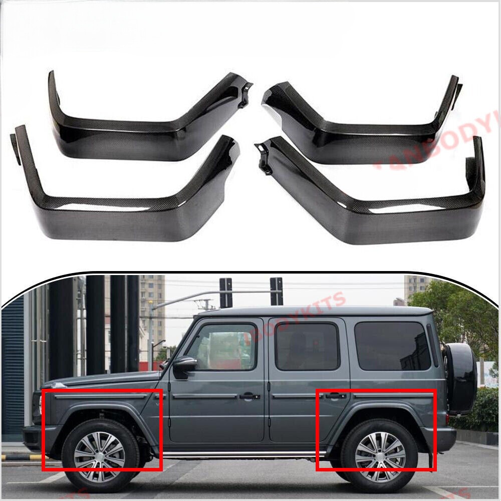 G-Wagon Carbon Fiber Wide Fender Flares for G-Class Mercedes-Benz W463A G63 / 2018–2023
