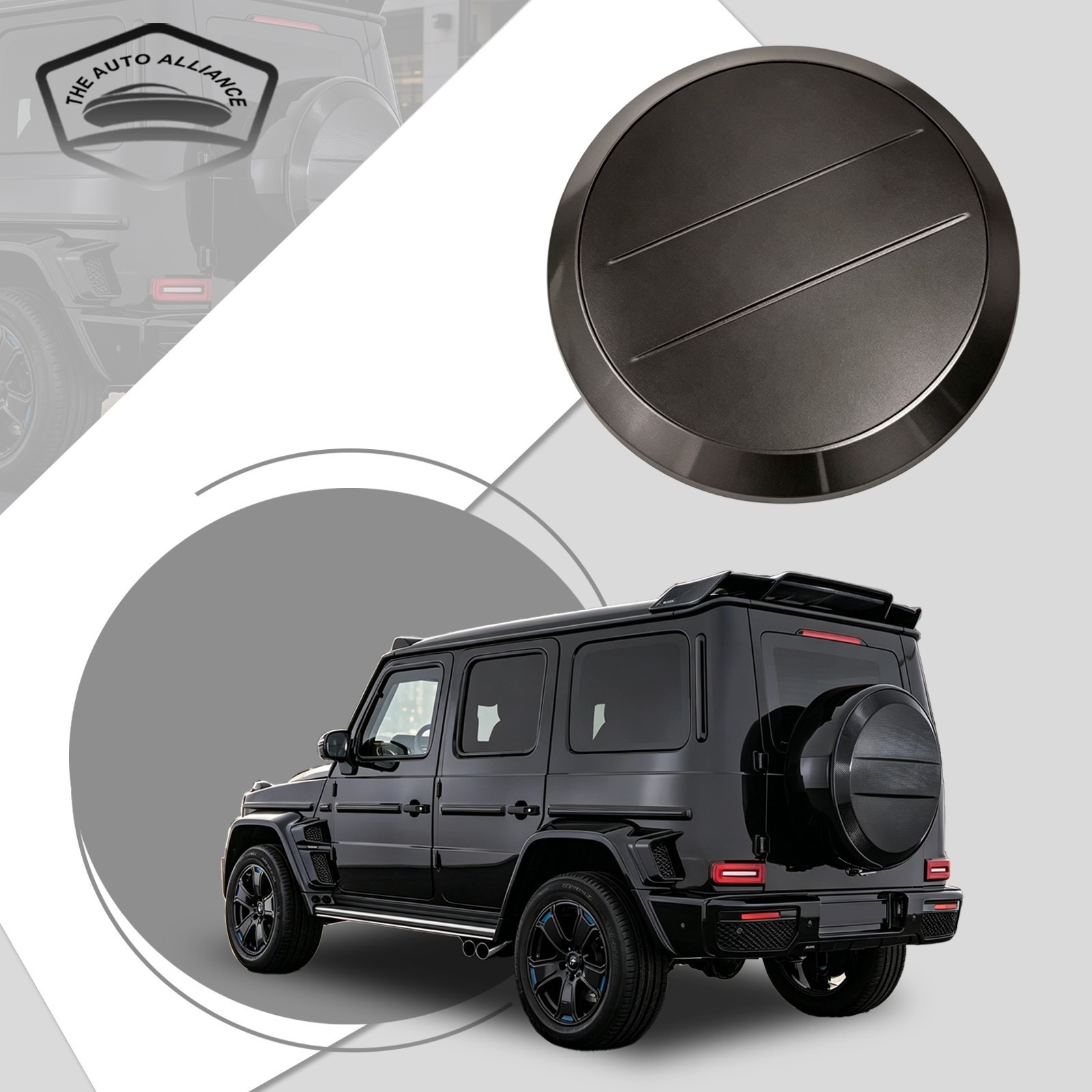 Mercedes-Benz G-Wagon W465 G550 G63 Dry Carbon Fiber Spare Tire Wheel Cover