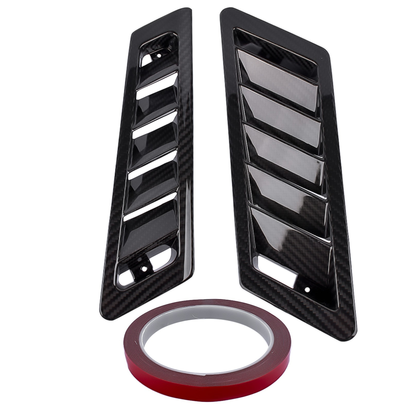 Mercedes-Benz G-Wagon Carbon Fiber Hood Bonnet Side Air Vent Trim for G-Class W463 G500 G550 G55 G63 AMG
