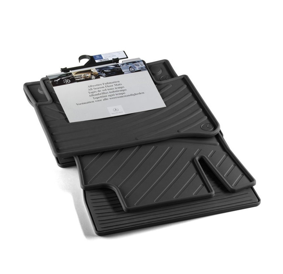 Mercedes-Benz Original Rubber Floor Mats for W211 /S211 E-Class LHD (New Set)