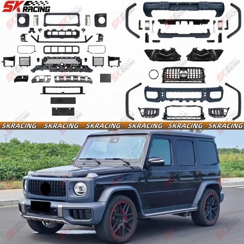 Mercedes-Benz G-Class W463A G63/G550 2018–2025 to G-Wagon W465 G63 AMG Style Full Conversion Body Kit view 4