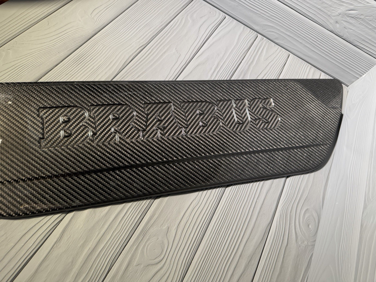 Mercedes G-Wagon Brabus Style Carbon Add-On Rear Door Cover Trim – G-Class W463A W464 view 2