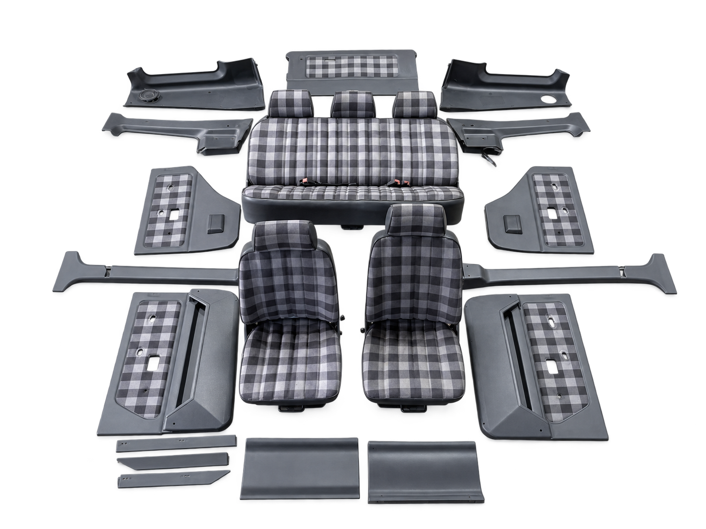 Mercedes-Benz G-Class W460 / W461 Complete G-Wagon Interior Set – Seats, Door Panels & Trims ETC